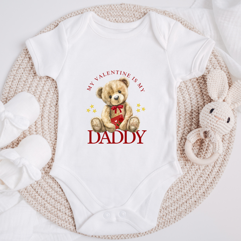 Personalised Valentines Baby Vest