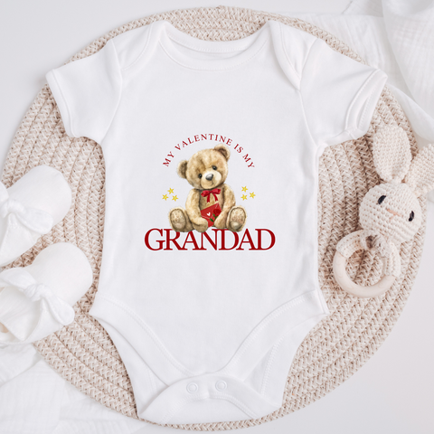 Personalised Valentines Baby Vest