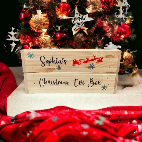 Personalised Christmas Eve crate