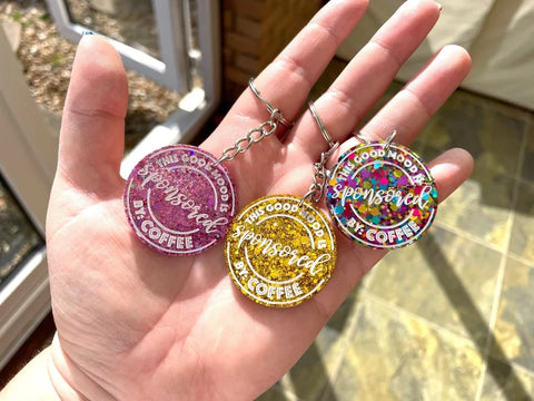 Coffee Keyring