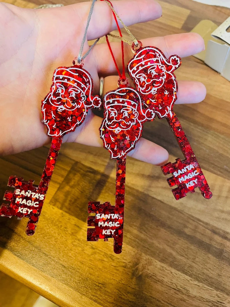 Santa's Magic Key, Christmas Decoration, Father Christmas, Christmas Eve Box