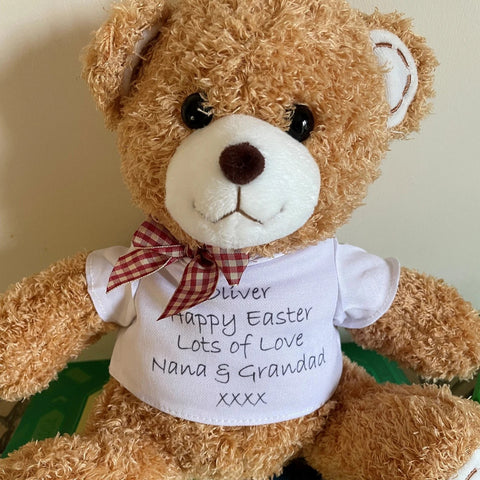 Personalised Teddy Bear Liv Me Personalised Gifts